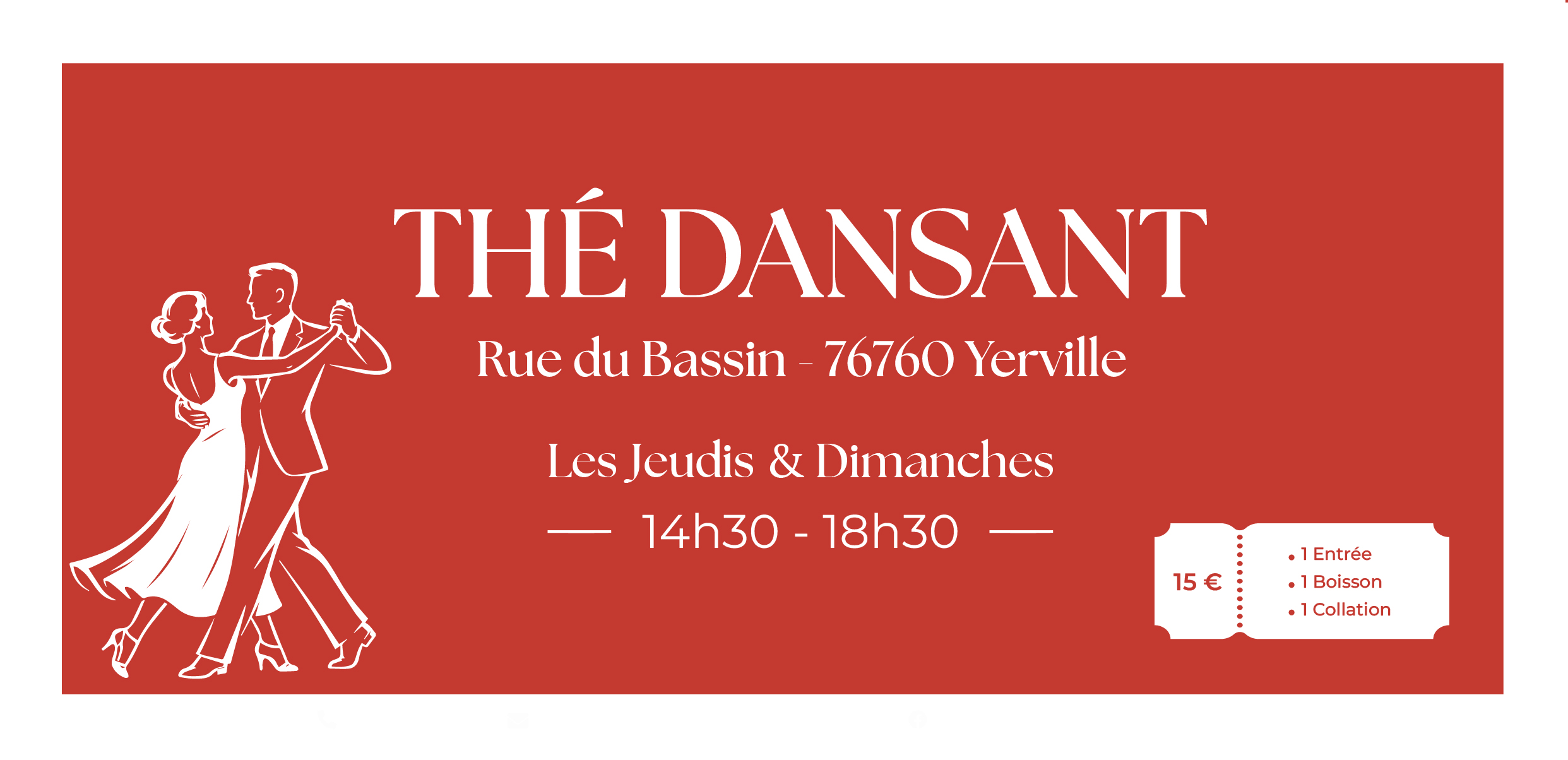 Thé dansant Domaine du Bois de l'Arc Yerville