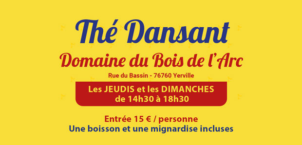 Thés dansants d'avril à juin 2026